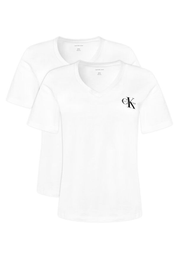 Calvin Klein Jeans Komplet 2 t-shirtów LV047C906G Kolorowy Regular Fit. Materiał: bawełna. Wzór: kolorowy