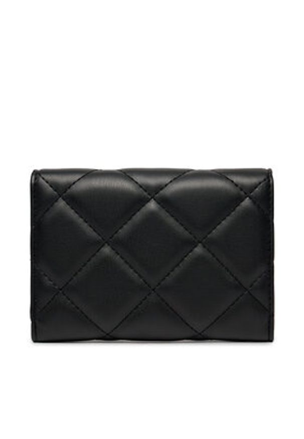 VALENTINO - Valentino Duży Portfel Damski Ocarina VPS3KK43R Czarny. Kolor: czarny. Materiał: skóra
