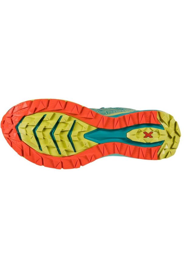LA SPORTIVA - Buty do biegania damskie La Sportiva La Jackal Ii. Kolor: żółty, pomarańczowy, wielokolorowy, zielony. Materiał: materiał, syntetyk. Szerokość cholewki: normalna
