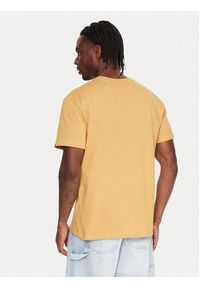 Quiksilver T-Shirt Ev Comp Logo EQYZT08182 Żółty Regular Fit. Kolor: żółty. Materiał: bawełna