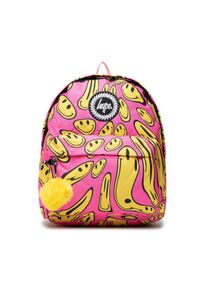 Hype - HYPE Plecak Face Backpack TWLG-747 Różowy. Kolor: różowy. Materiał: materiał