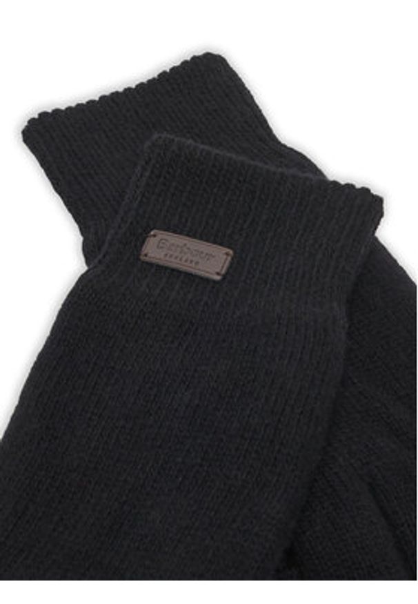 Barbour Rękawiczki Męskie Carlton MGL0065BK11 Czarny. Kolor: czarny. Materiał: wełna, materiał