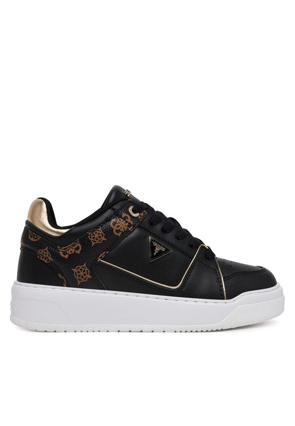 Sneakersy Guess. Kolor: czarny