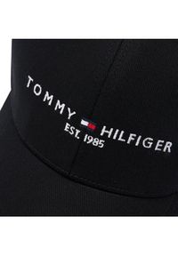 TOMMY HILFIGER - Tommy Hilfiger Czapka z daszkiem Th Established Cap AM0AM07352 Czarny. Kolor: czarny. Materiał: materiał #4