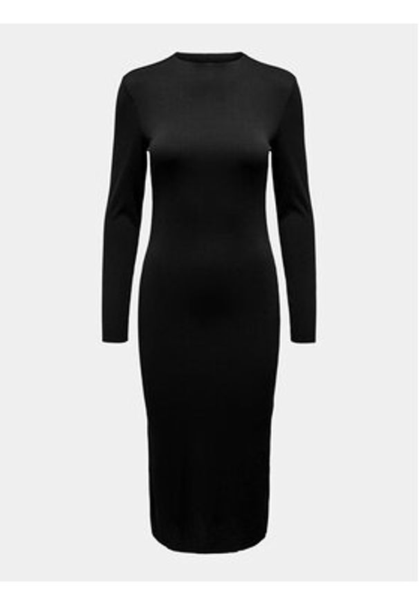 JDY Sukienka codzienna Filipa 15305343 Czarny Slim Fit. Okazja: na co dzień. Kolor: czarny. Materiał: syntetyk. Typ sukienki: proste. Styl: casual