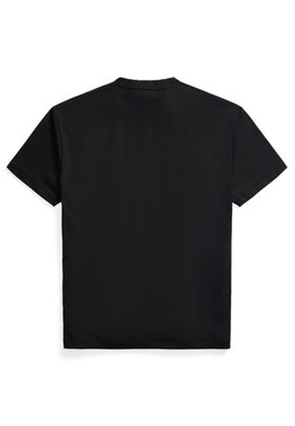 Polo Ralph Lauren T-Shirt 710740727 Czarny Slim Fit. Typ kołnierza: polo. Kolor: czarny. Materiał: bawełna