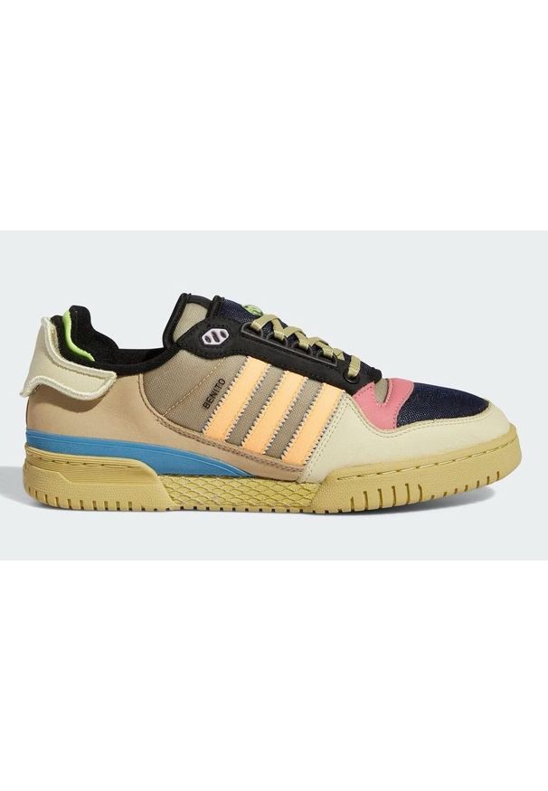 Adidas - adidas Forum Powerphase Bad Bunny Benito Sneakersy męskie. Okazja: na co dzień. Materiał: materiał, skóra