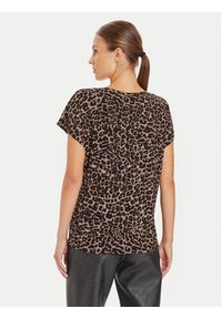 only - ONLY T-Shirt 15344399 Brązowy Regular Fit. Kolor: brązowy. Materiał: syntetyk #6