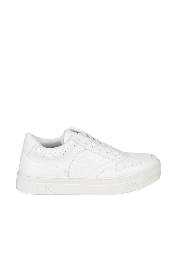 Liu Jo Sneakersy "Alicia 505" | 4A3701 EX014 | Kobieta | Biały. Okazja: do pracy, na spacer, na co dzień. Nosek buta: okrągły. Kolor: biały. Materiał: skóra ekologiczna. Sport: turystyka piesza