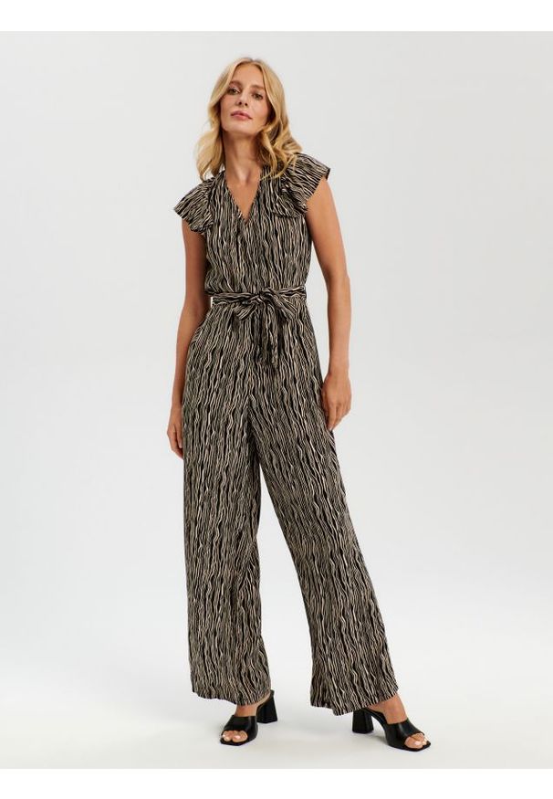 Sinsay - Kombinezon ze wzorem - wielobarwny