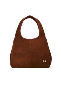 Coach Torebka CBZ96 Brązowy. Kolor: brązowy. Materiał: zamszowe, skórzane #4