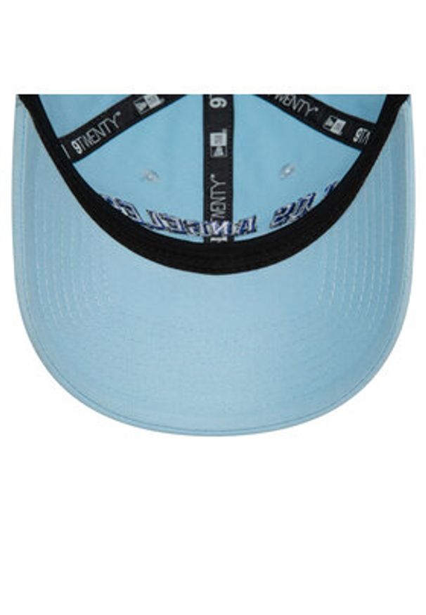 New Era Czapka z daszkiem Mlb Wordmark 920 La Dodgers 60503494 Niebieski. Kolor: niebieski. Materiał: materiał