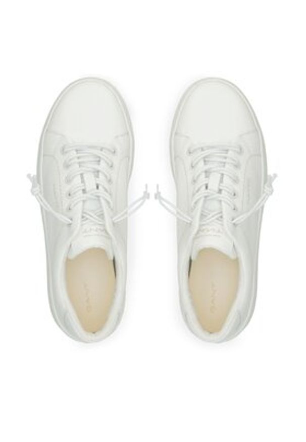 GANT - Gant Sneakersy Lawill Sneaker 28531503 Biały. Kolor: biały. Materiał: skóra