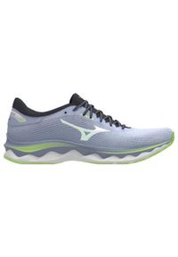 Buty do biegania damskie Mizuno J1GD210203. Kolor: szary, wielokolorowy, żółty. Materiał: tkanina. Szerokość cholewki: normalna. Sport: bieganie