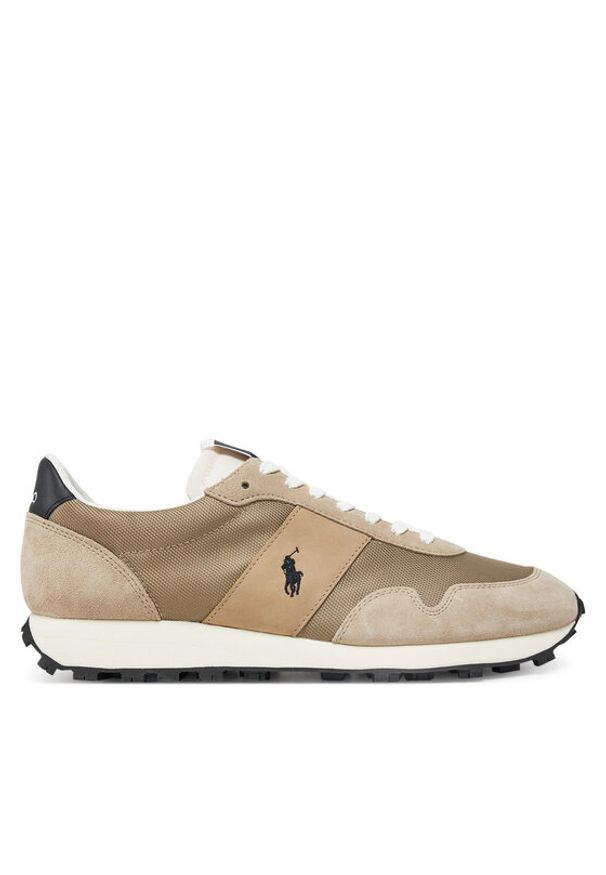 Polo Ralph Lauren Sneakersy PRL Trail 125 809960987003 Brązowy. Kolor: brązowy. Materiał: skóra, zamsz