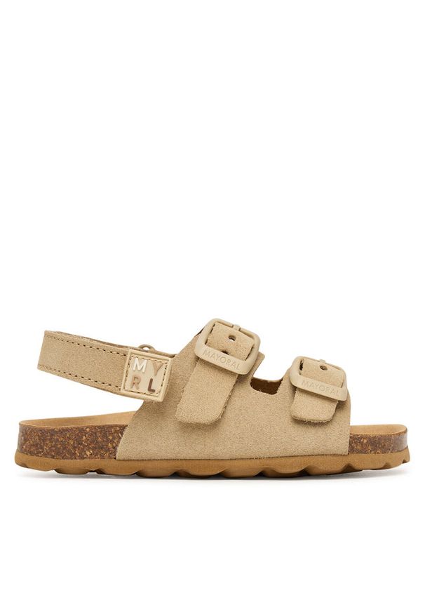 Sandały Mayoral. Kolor: beżowy