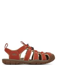 keen - Keen Sandały CLEARWATER CNX BURNT BRICK/SAFAR 1032516 Brązowy. Kolor: brązowy. Materiał: skóra #1