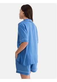 Triumph Koszulka piżamowa Boyfriend 10227193 Niebieski Regular Fit. Kolor: niebieski. Materiał: wiskoza #3