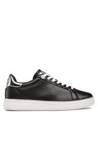 EA7 Emporio Armani Sneakersy X7X009 XK329 N763 Czarny. Kolor: czarny. Materiał: skóra