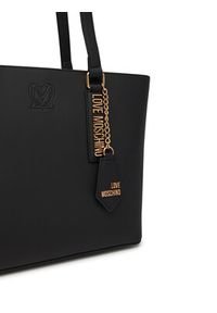 Love Moschino - LOVE MOSCHINO Torebka JC4292PP1NL1500A Czarny. Kolor: czarny. Materiał: skórzane