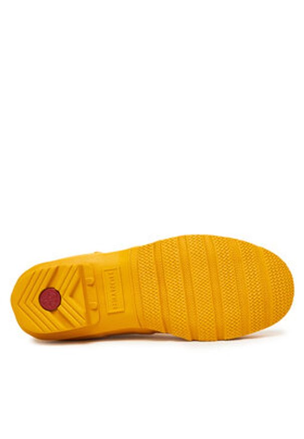 Hunter Kalosze Original Short WFS1000RMA Żółty. Kolor: żółty. Materiał: kauczuk