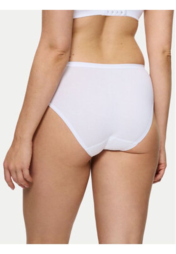 Triumph Figi klasyczne Sense Of Cotton 10224969 Biały. Kolor: biały. Materiał: bawełna