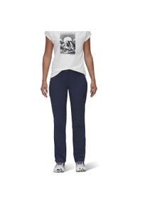 Spodnie turystyczne damskie Mammut Runbold Pants. Kolor: niebieski. Sport: turystyka piesza