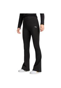 Spodnie sportowe damskie Puma 63154201. Stan: podwyższony. Kolor: czarny. Materiał: elastan, bawełna #2