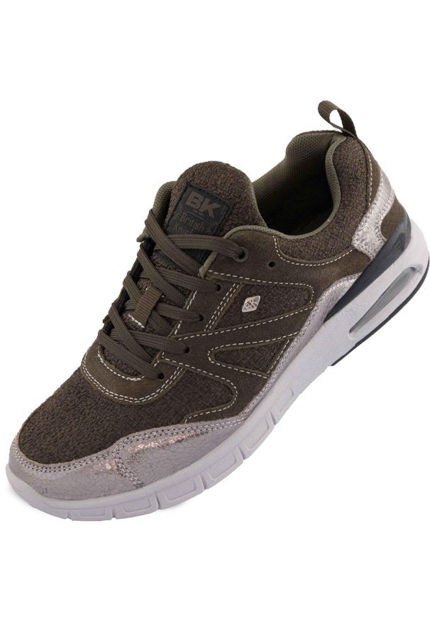 BLACK KNIGHT - Damskie Sneakers British Knights WS Demon Rozmiar 40. Kolor: szary. Materiał: syntetyk, skóra, materiał