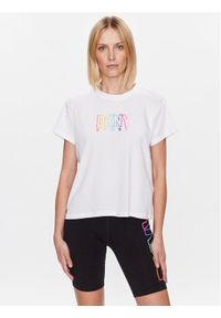 DKNY Sport T-Shirt DP3T8782 Biały Classic Fit. Kolor: biały. Materiał: bawełna. Styl: sportowy