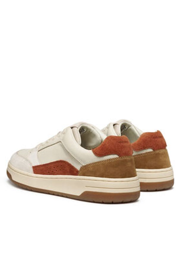 Geox Sneakersy U Sedral Court U56M5A 02285 C1S5Z Biały. Kolor: biały. Materiał: skóra