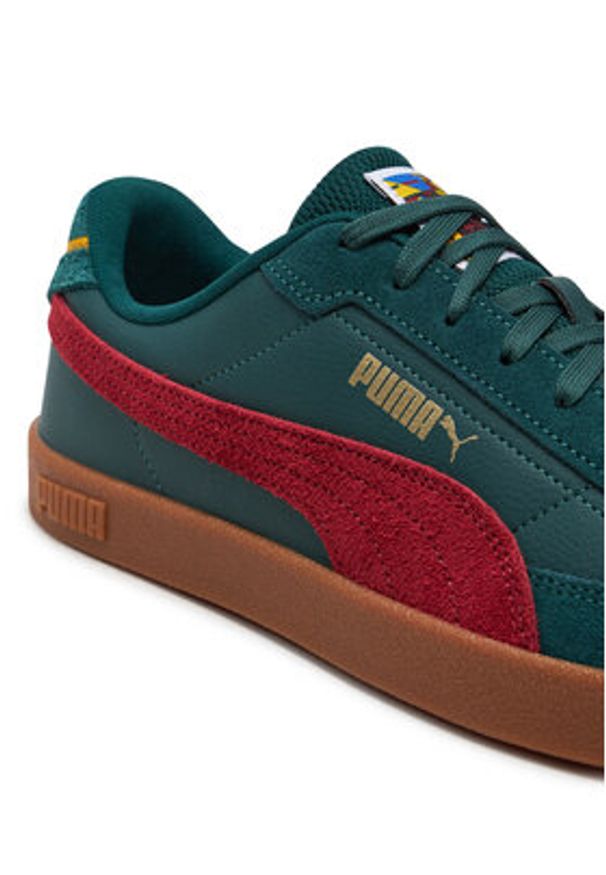 Puma Sneakersy Club II Era Year of Sports 399613 01 Zielony. Kolor: zielony. Materiał: skóra
