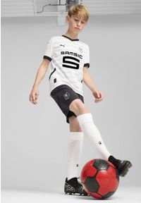 Puma - Stade Rennais F.C. Młodzieżowa koszulka wyjazdowa Palermo F.C. 24/25 PUMA. Kolor: biały, wielokolorowy, czarny