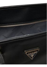 Guess Torebka Norom Travel TWSN90 91024 Czarny. Kolor: czarny. Materiał: skóra #7