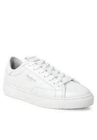 Pepe Jeans Sneakersy PLS31539 Biały. Kolor: biały. Materiał: skóra #4