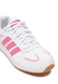 Adidas - adidas Sneakersy Tensaur Switch JI1054 Biały. Kolor: biały. Materiał: skóra #5