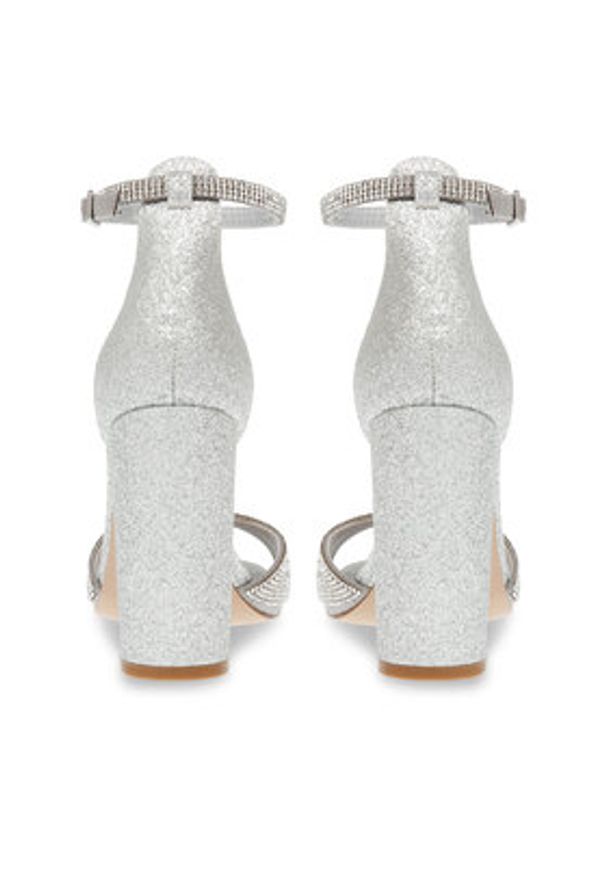 Steve Madden Sandały Capsule-R Sandal SM11002942-04004-968 Srebrny. Kolor: srebrny. Materiał: materiał