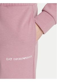 EA7 Emporio Armani Dres 7W000802 AF10443 UA272 Różowy Regular Fit. Kolor: różowy. Materiał: syntetyk #6