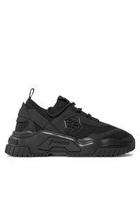 Philipp Plein - PHILIPP PLEIN Sneakersy Runner Hexagon FACS USC0399 PTE003N Czarny. Kolor: czarny. Materiał: materiał #2