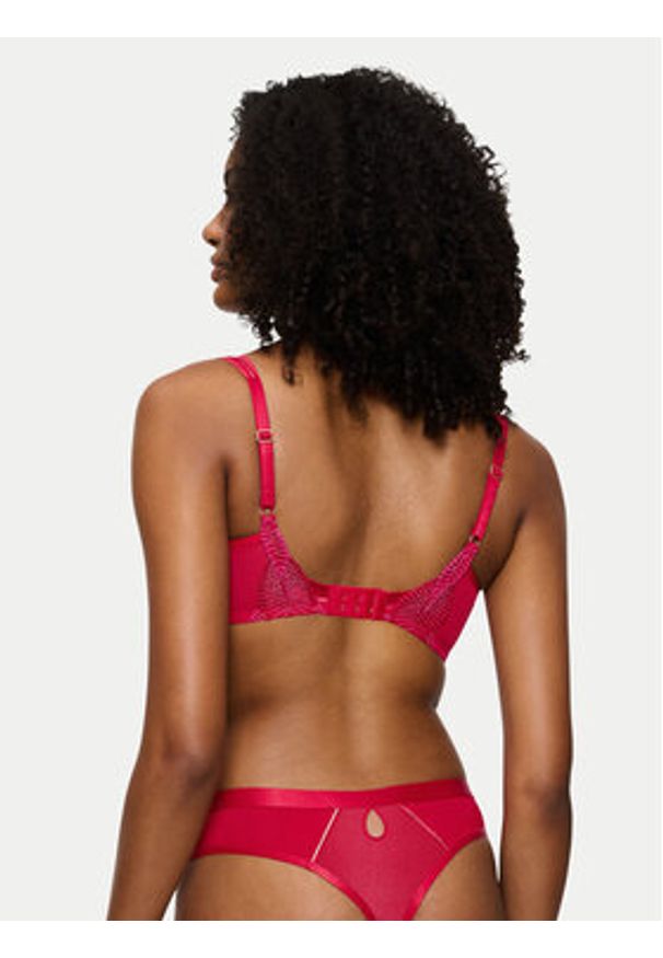 Triumph Biustonosz balkonetka Palina Sea Full Of Stars 10222536 Czerwony. Kolor: czerwony. Materiał: syntetyk