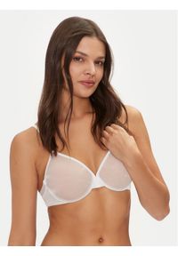 Gossard Biustonosz z fiszbiną Glossies Sheer Moulded 6271 Biały. Kolor: biały. Materiał: syntetyk