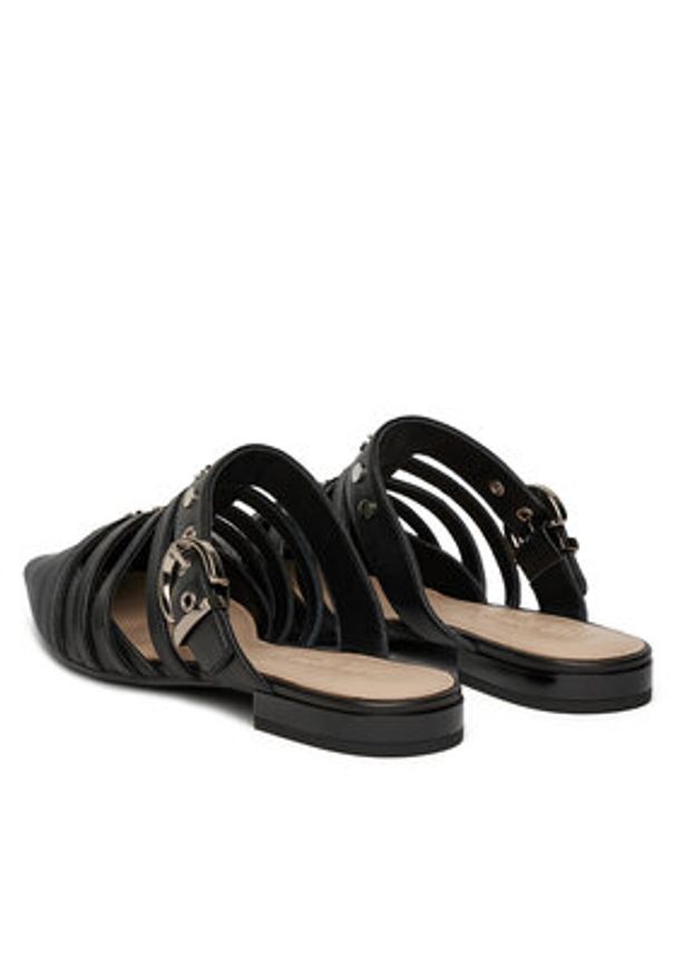 Pinko - PINKO Klapki Gianira 17 SD0267 P003 Czarny. Kolor: czarny. Materiał: skóra