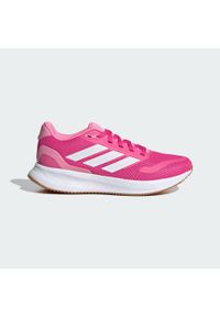 Adidas - Buty Runfalcon 5 Kids. Kolor: różowy, biały, wielokolorowy. Sport: bieganie