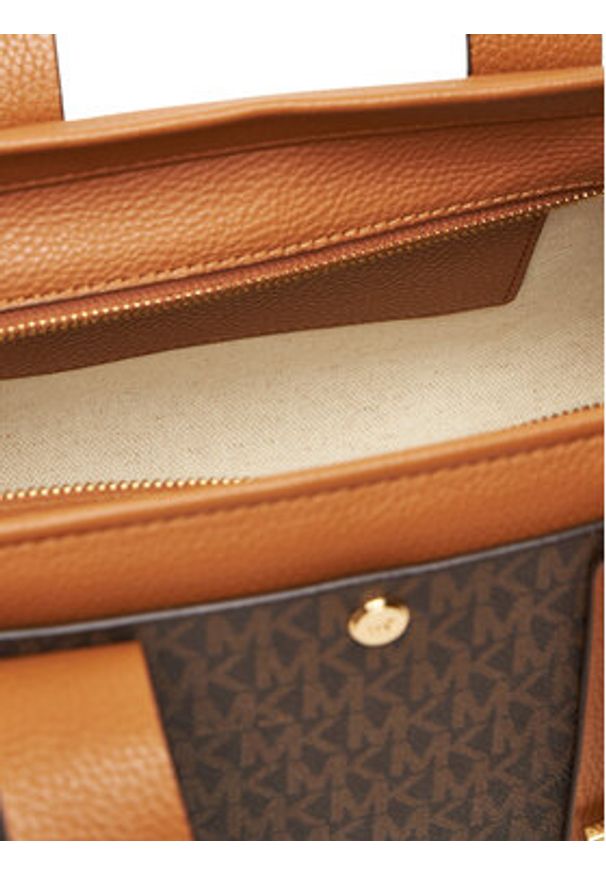 MICHAEL Michael Kors Torebka Romee 30T5G1ZS1B Brązowy. Kolor: brązowy. Materiał: skórzane