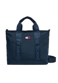 Tommy Jeans Torebka Tjw Daily Mini Tote AW0AW17566 Granatowy. Kolor: niebieski