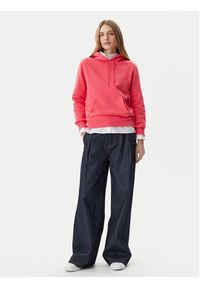 Tommy Jeans Bluza Flag DW0DW19958 Różowy Regular Fit. Kolor: różowy. Materiał: bawełna #3