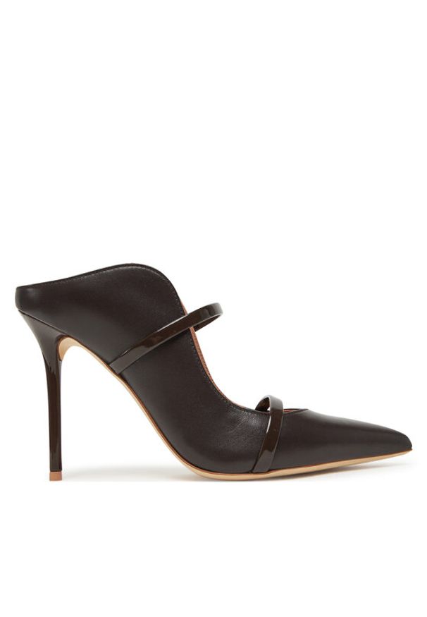 MALONE SOULIERS Klapki Maureen 100-355 Brązowy. Kolor: brązowy. Materiał: skóra