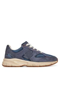 Enterprise Japan Sneakersy BB5017 PX079 Granatowy. Kolor: niebieski. Materiał: zamsz, skóra