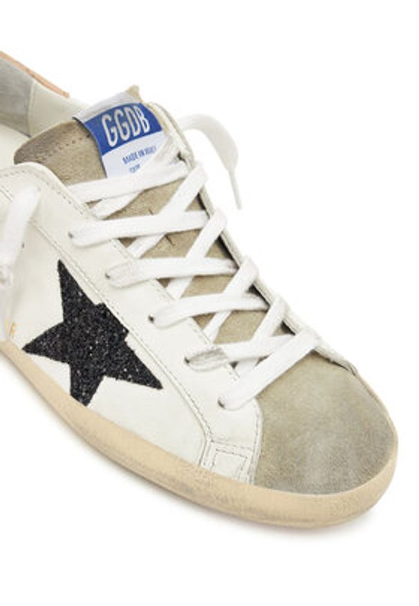 GOLDEN GOOSE Sneakersy Super-Star Classic With List GWF00101.F002714.81579 Biały. Kolor: biały. Materiał: skóra