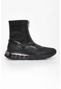 Botki damskie wysoką cholewką DKNY. Wysokość cholewki: przed kolano. Szerokość cholewki: normalna #3